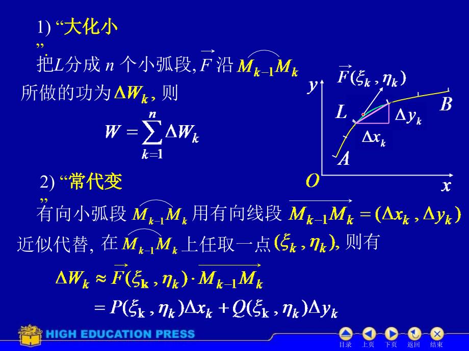 高数同济六版课件D112对坐标曲线积分_第3页