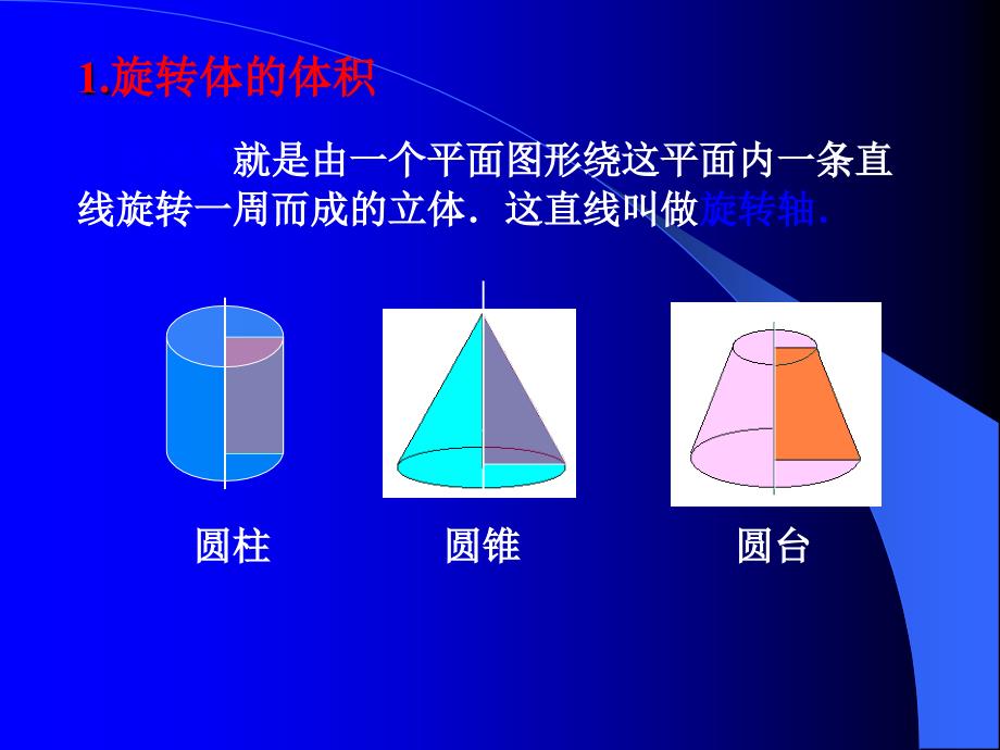 第七节 旋转体的体积计算_第2页