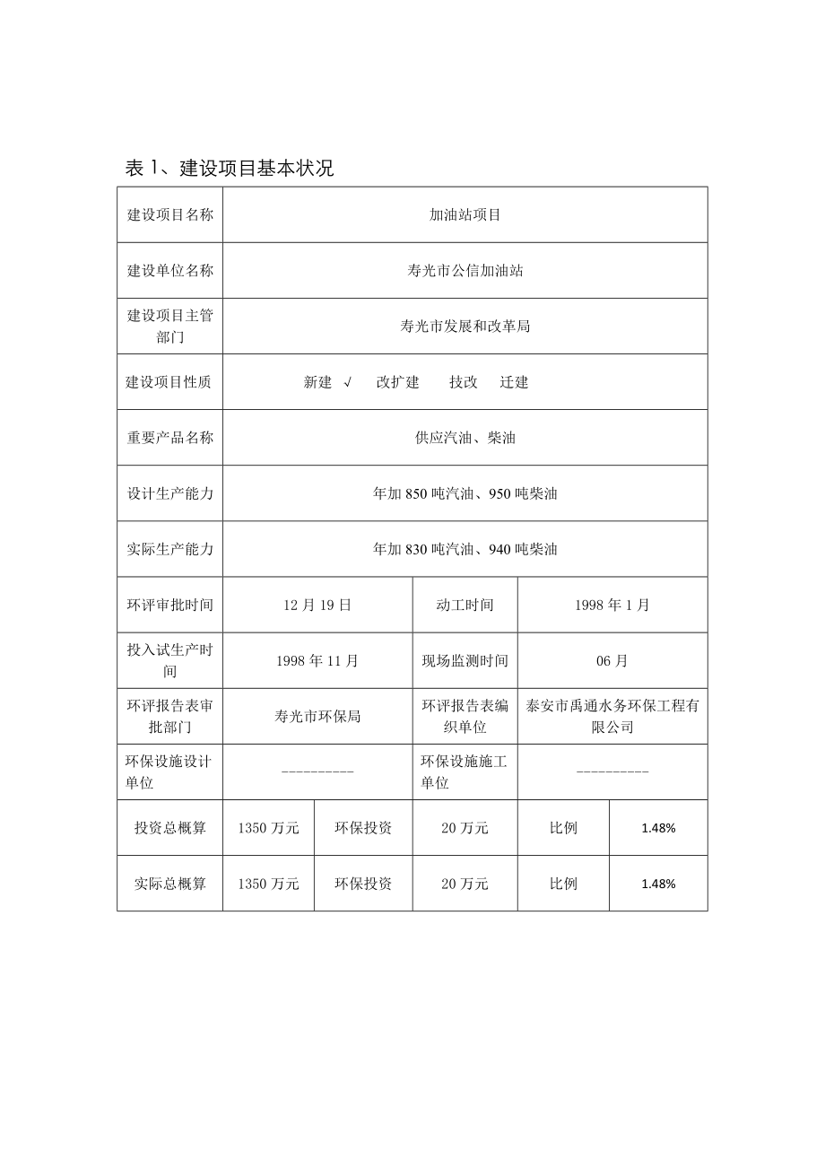 加油站项目验收报告_第3页