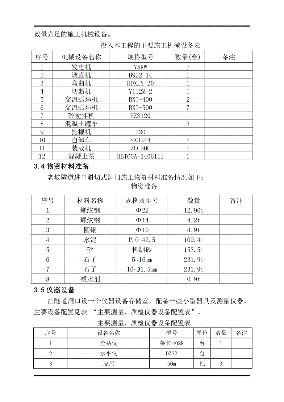 b老坡隧道进口斜切式洞门施工方案_第4页