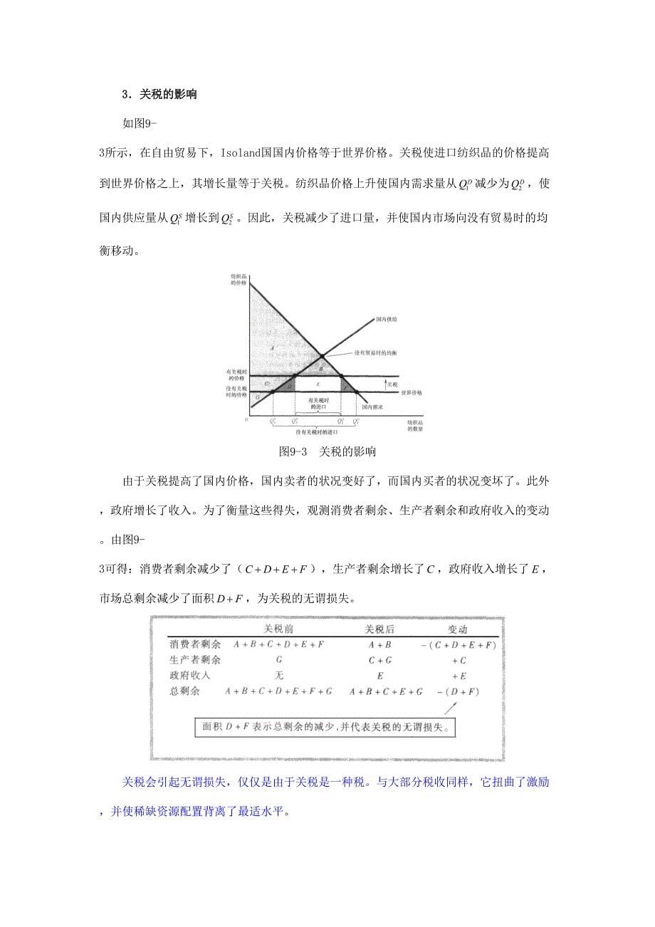 2023年曼昆经济学原理微观经济学分册第版笔记应用国际贸易.doc_第5页