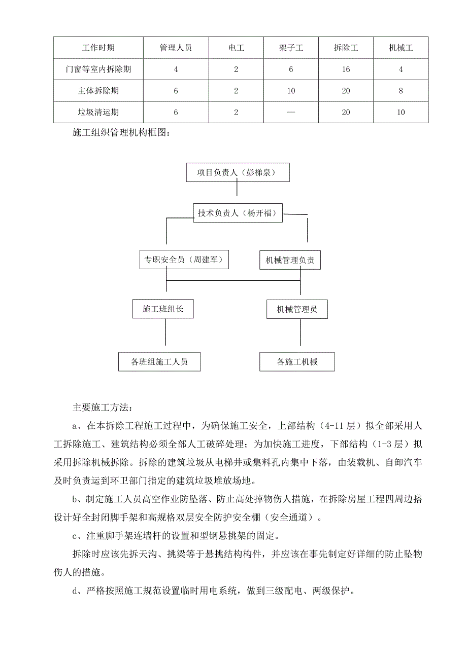 房屋拆除施工方案杨开福_第3页