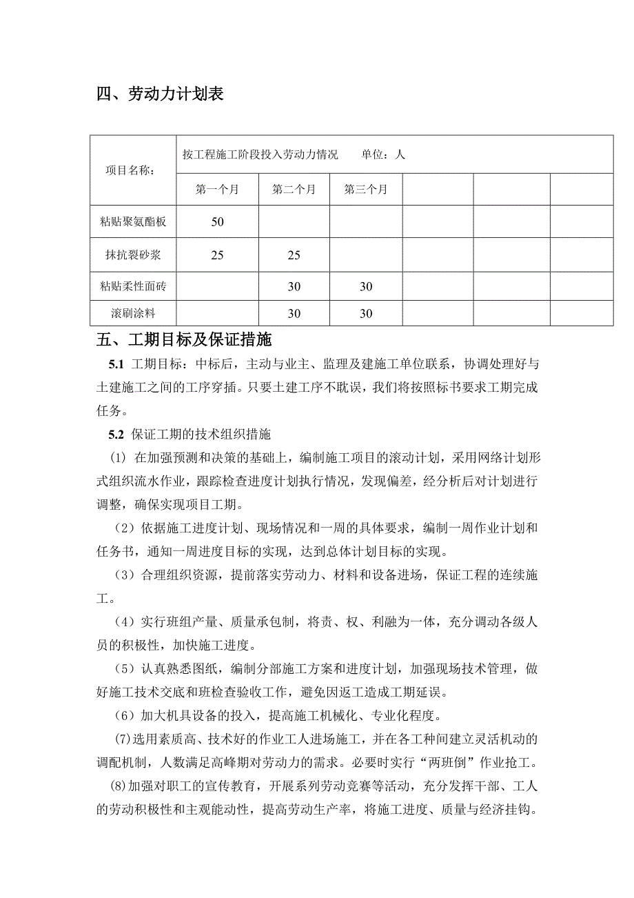 小区外墙工程施工组织设计_第4页