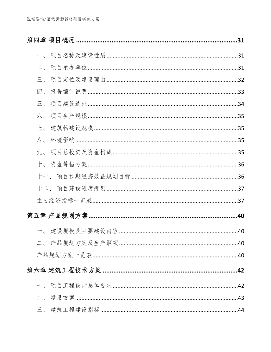 宿迁摄影器材项目实施方案_第2页