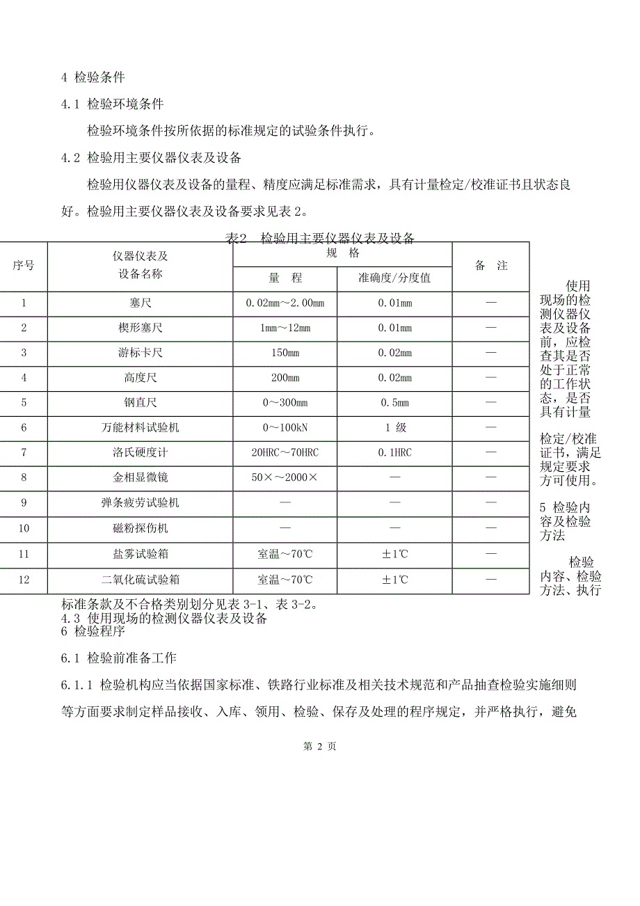 GTCC-009-2021 弹条Ⅰ型、Ⅱ型扣件弹条-铁路专用产品质量监督抽查检验实施细则.docx_第3页