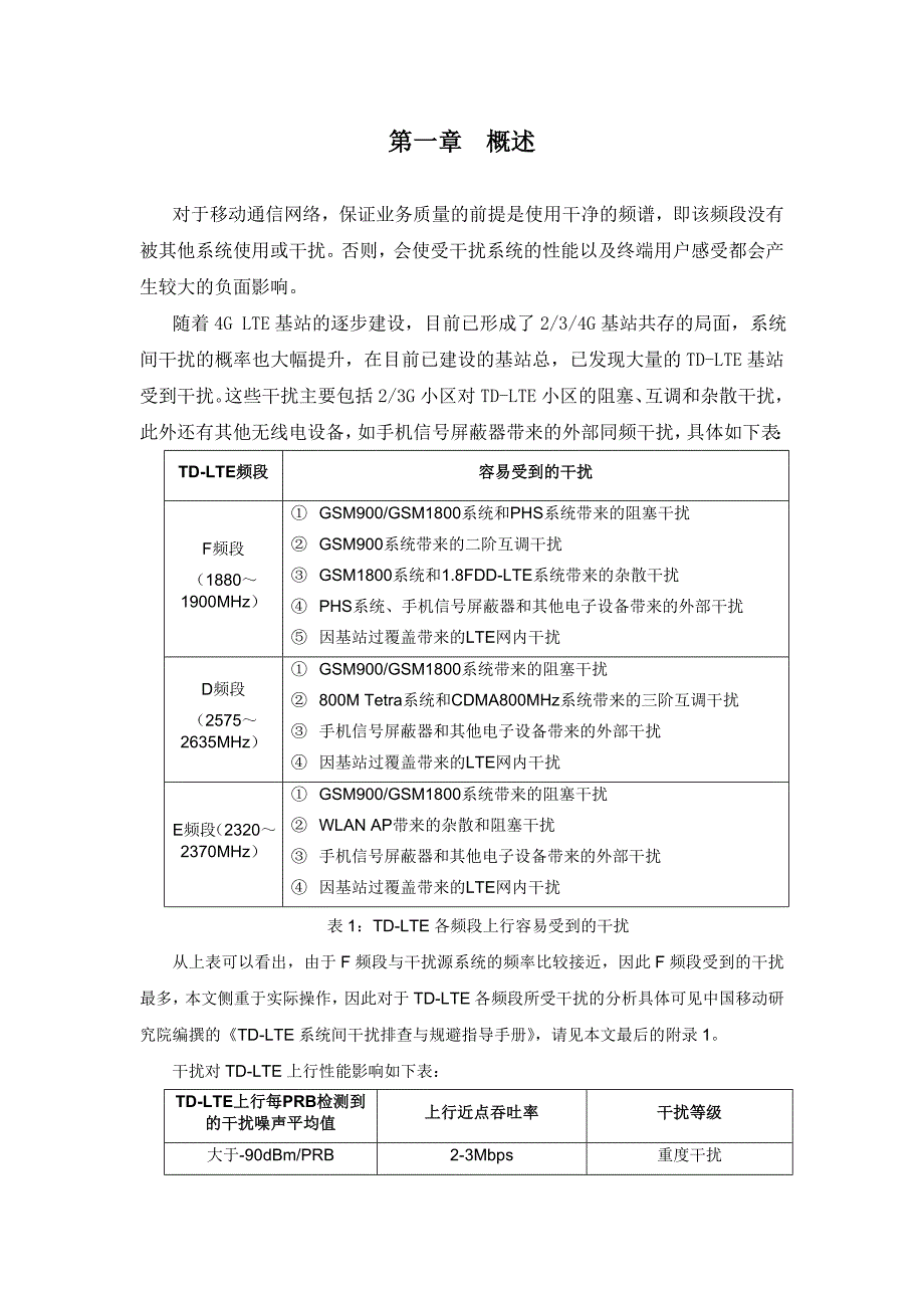 TDDLTE上行干扰定位方法与排查指导手册模板_第3页