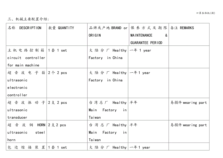 口罩本体机(新).doc_第4页