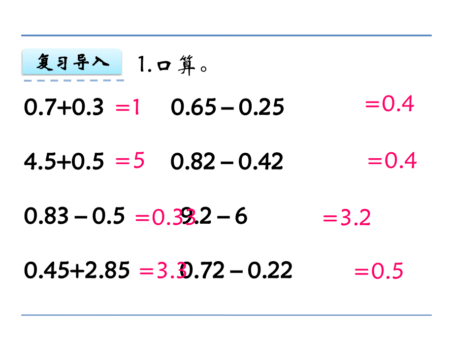 新苏教版五年级数学上册小数加法和减法2.小数加减法计算2优质课件12_第2页