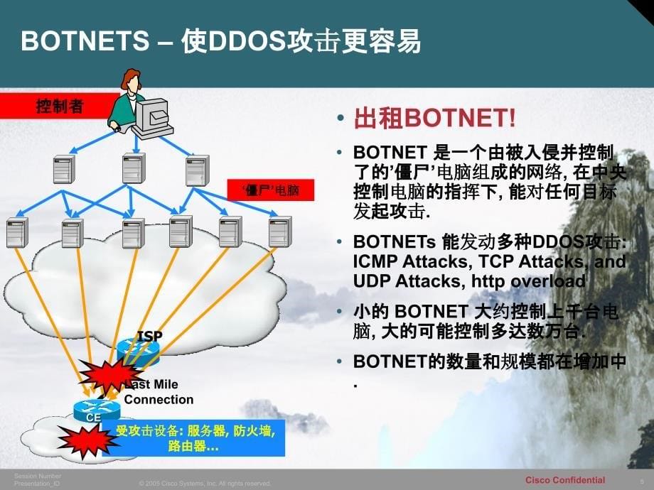 Cisco安全技术交流胶片运营商的网络安全体系解决方案_第5页