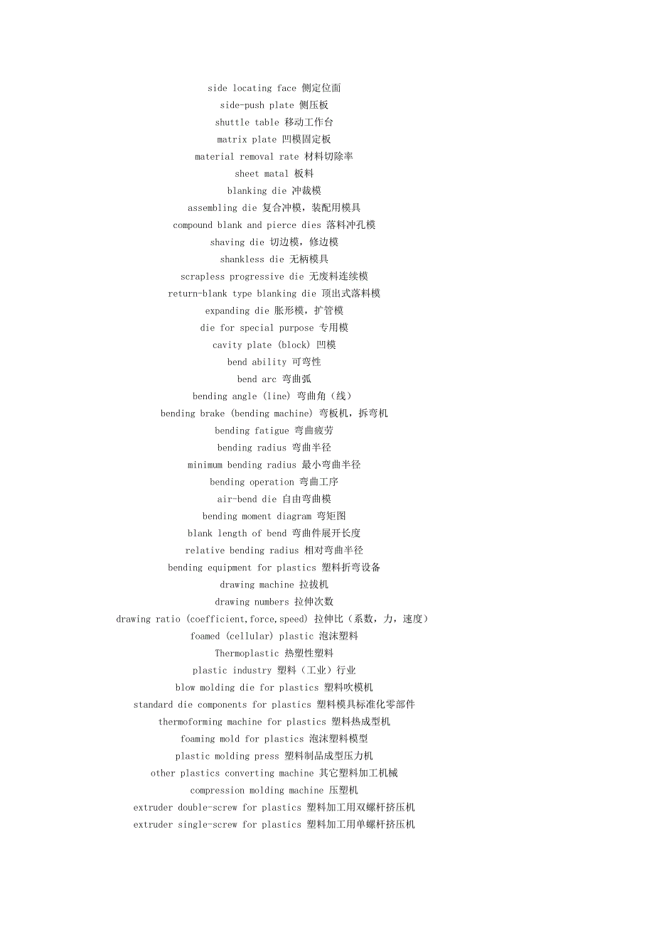 机械专业词汇.doc_第4页