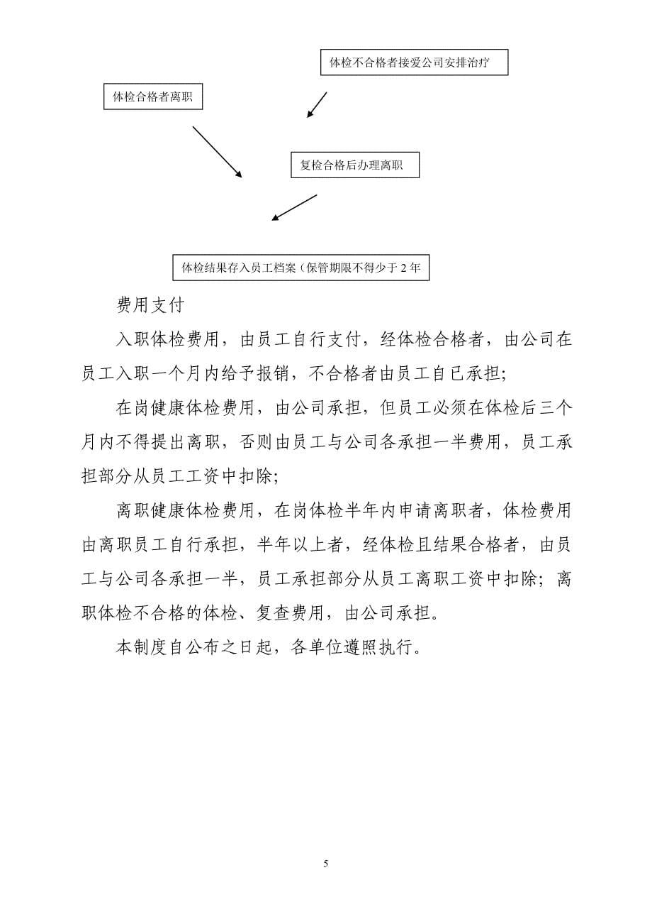 公司职业健康管理制度_第5页