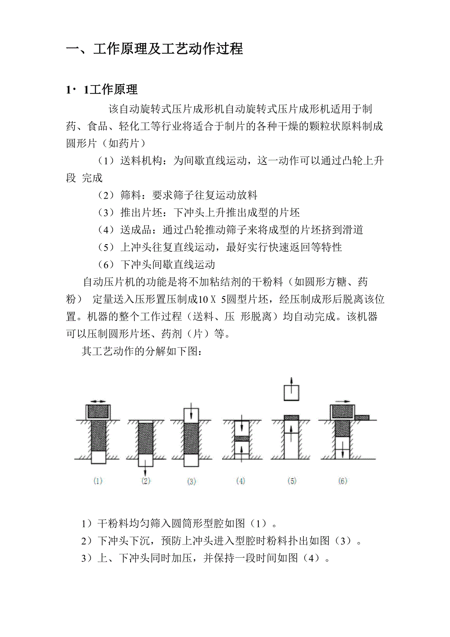 压片成形机说明书_第2页