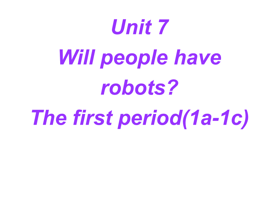 人教版英语八年级上册-Unit7-SectionA-1a-1c-课-件课件_第1页