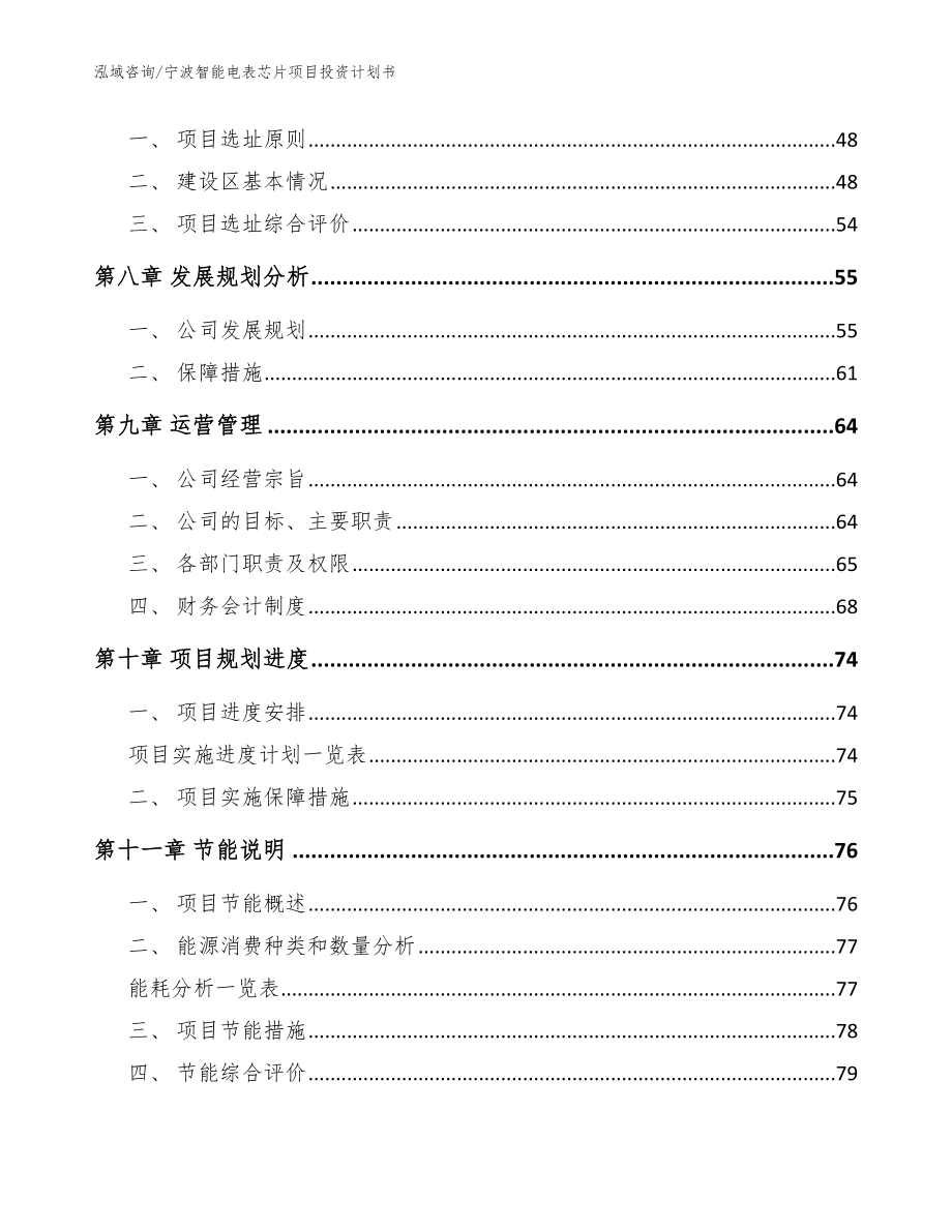 宁波智能电表芯片项目投资计划书参考模板_第3页