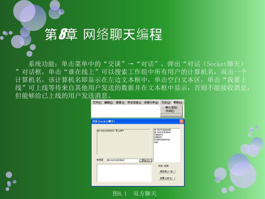 网络聊天编程PPT课件_第2页