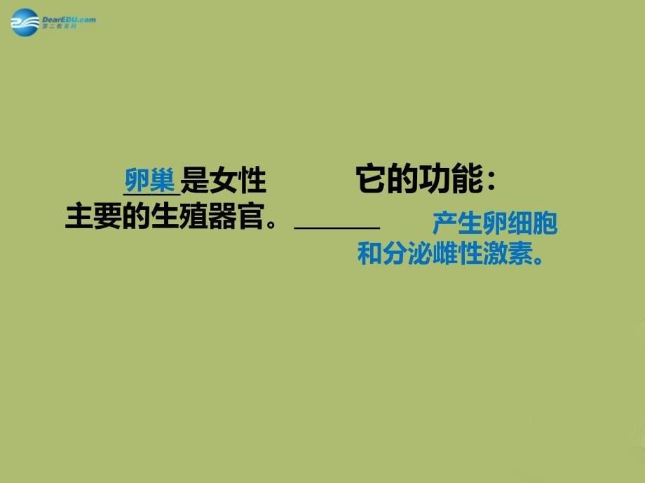 2022-2023学年八年级生物下册 第六单元 第一章 第三节 人的生殖和胚胎发育课件 冀教版_第5页