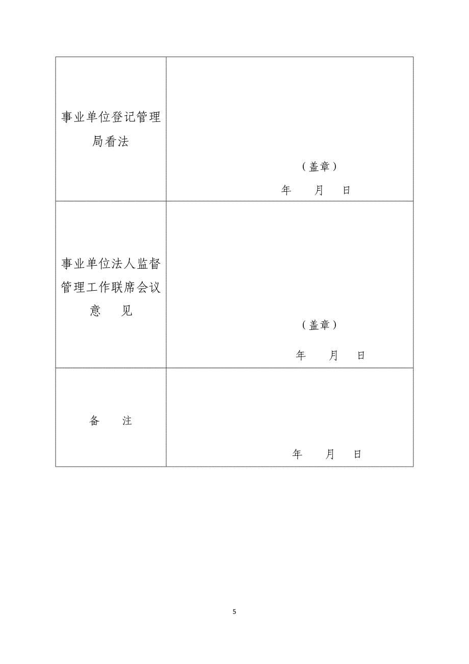 区直事业单位法人信用等级自查自评表-奎文区_第5页