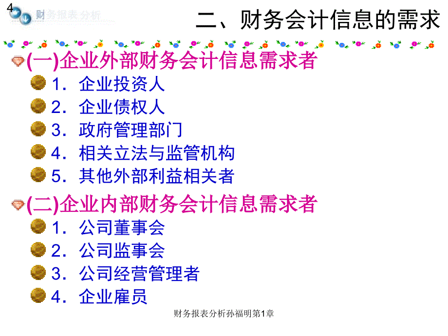 财务报表分析孙福明第1章课件_第4页