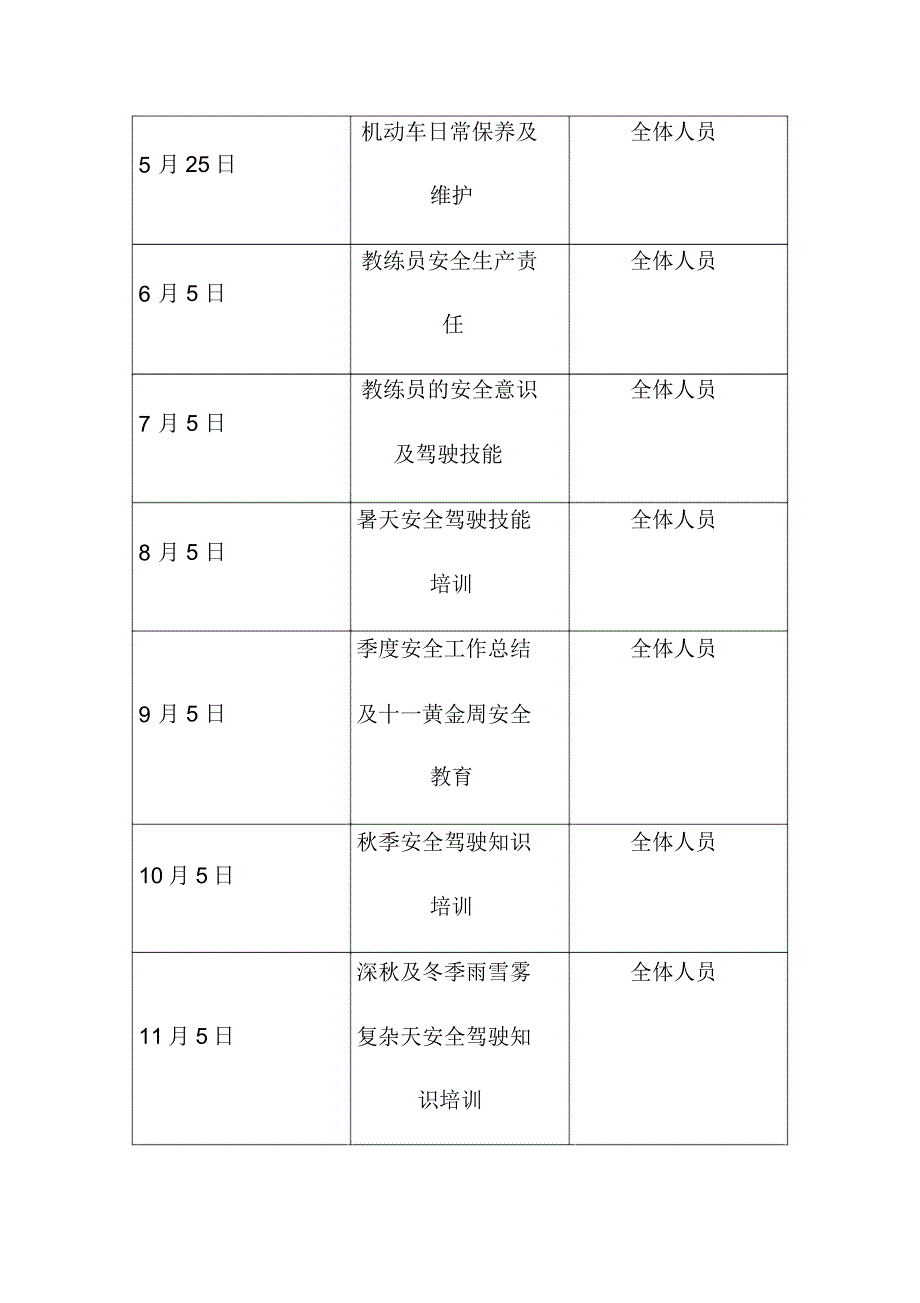 驾校教练员培训计划_第2页