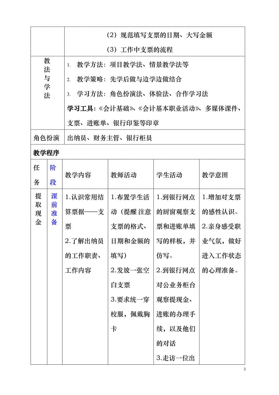 出纳员填写单据提现金和转账_第3页