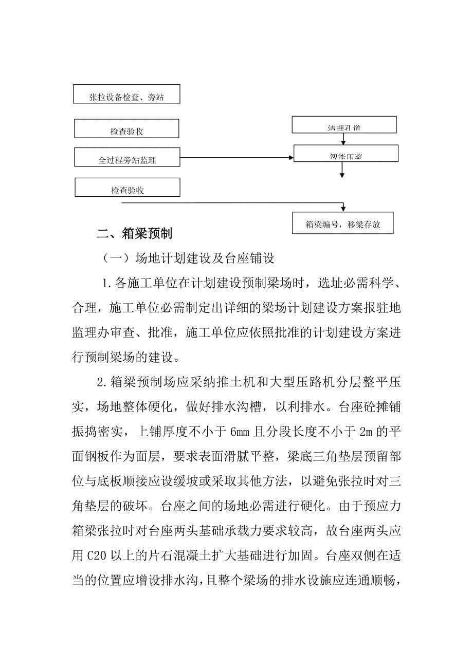 安平高速预应力混凝土箱梁施工作业指导书_第5页