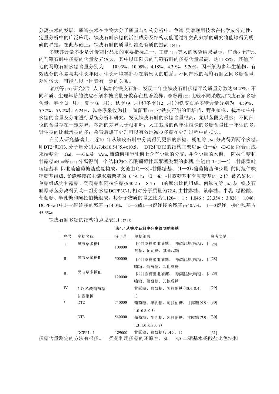 石斛中多糖含量的测定_第5页