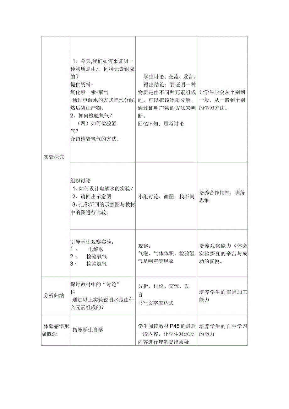 水的组成教学案例_第2页