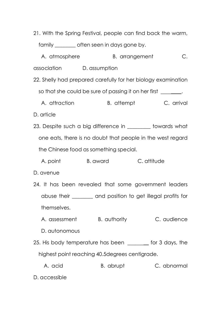 雅思词汇训练_第5页