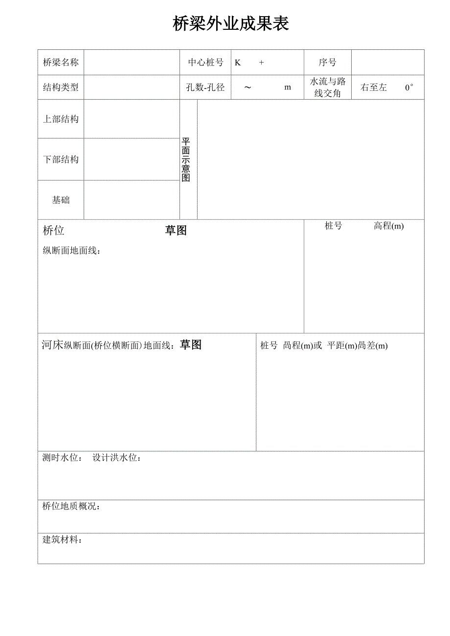 外业调查记录薄_第1页