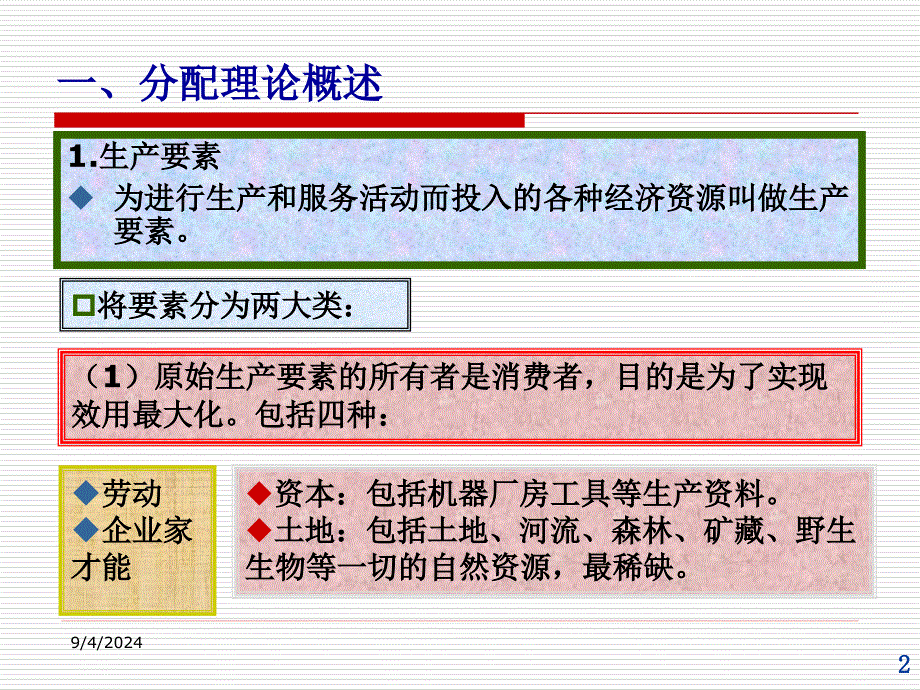 第八章 分配理论_第2页