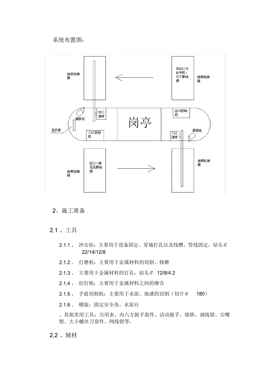 停车场系统施工工艺_第2页