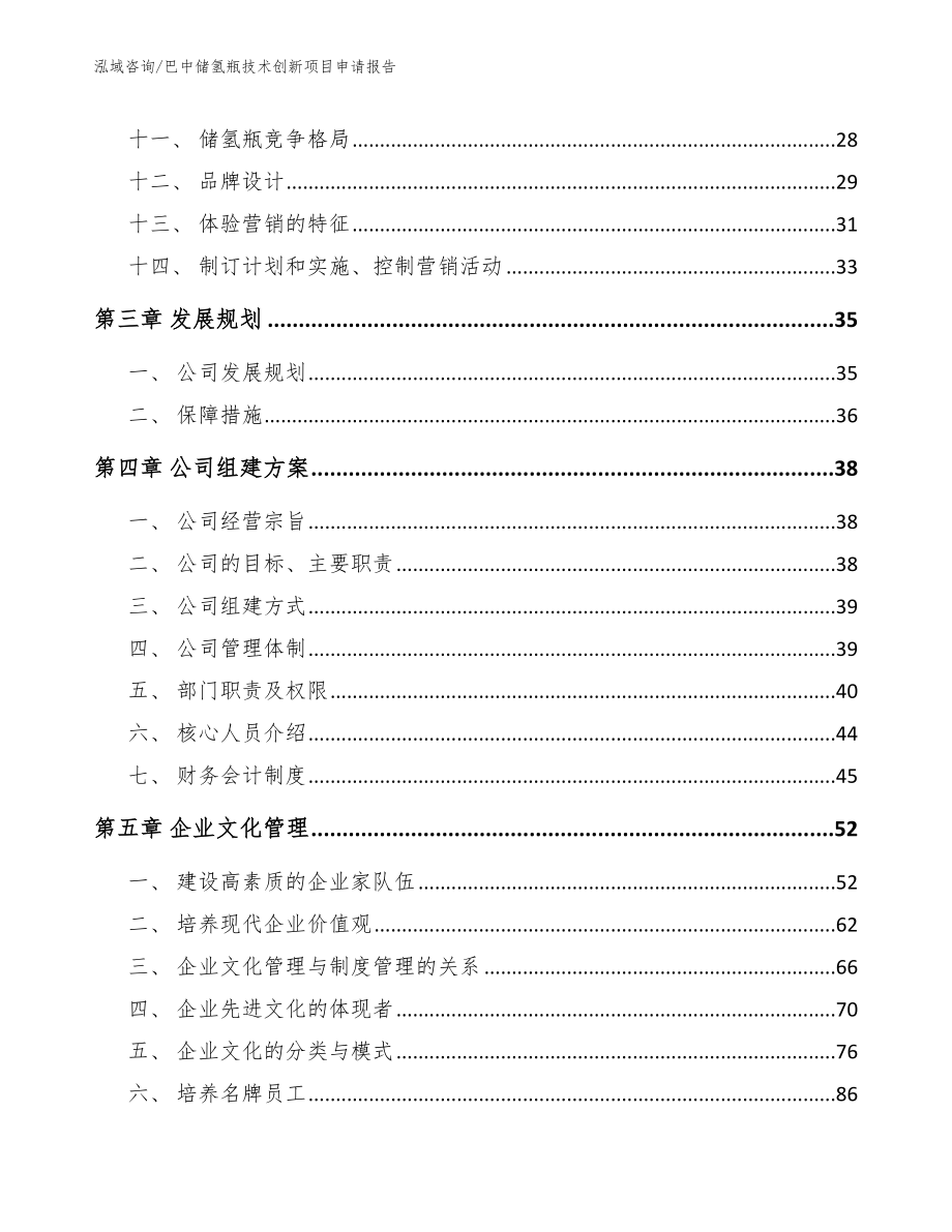 巴中储氢瓶技术创新项目申请报告【模板参考】_第2页