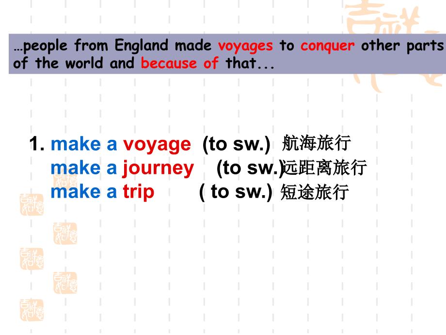 [中学联盟]浙江省温州市啸秋中学高中英语必修2课件：unit2languagepoints_第5页