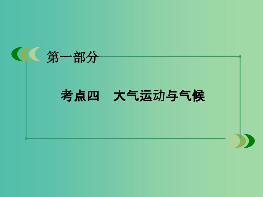 高考地理二轮复习 第一部分 微专题强化练 考点4 大气运动与气候课件.ppt_第3页