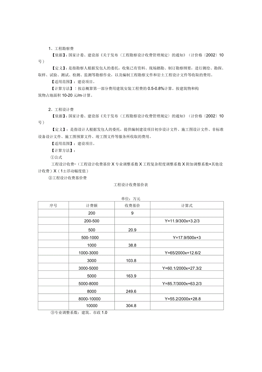 工程建设其他费用取费标准综合_第1页