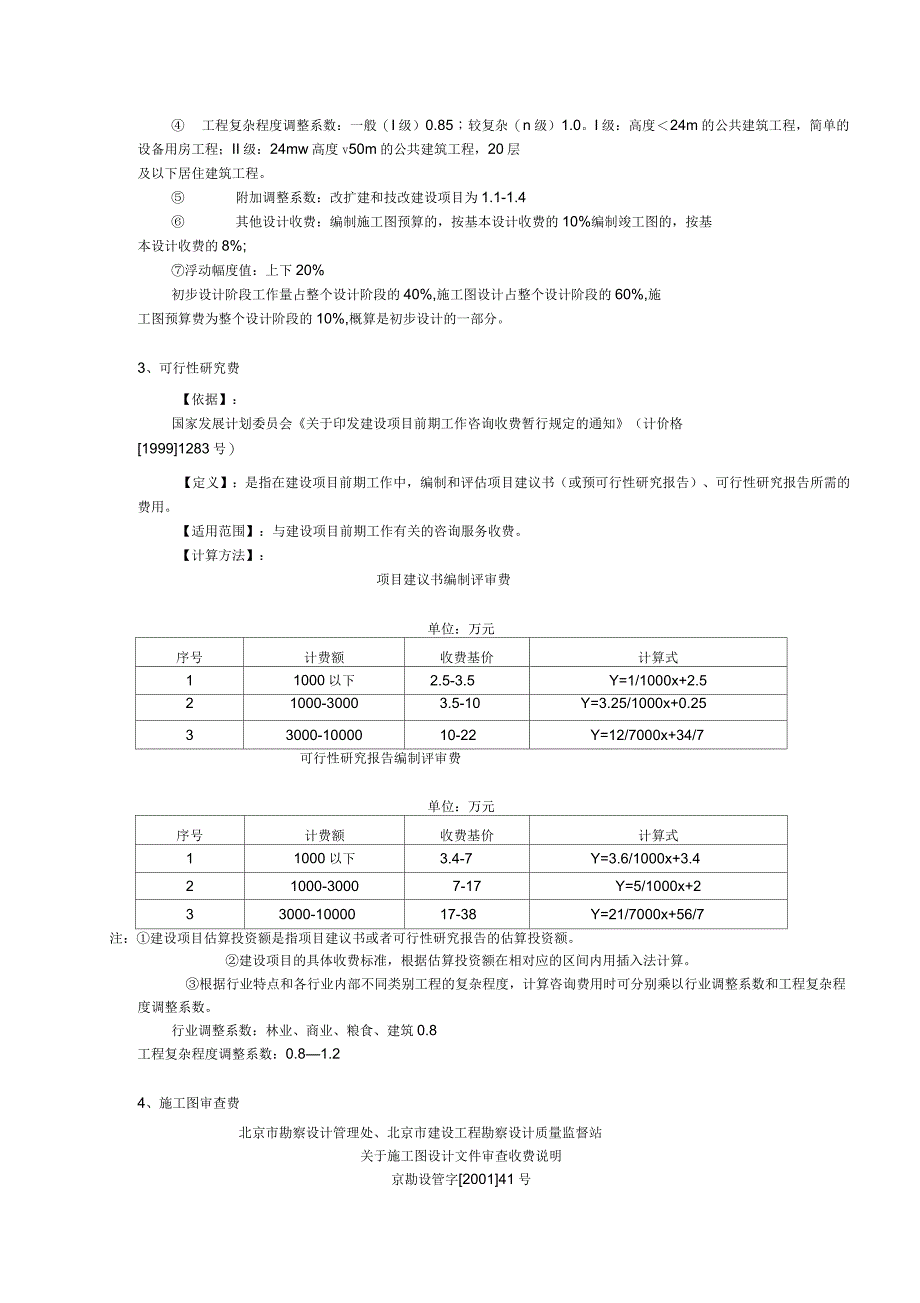 工程建设其他费用取费标准综合_第2页