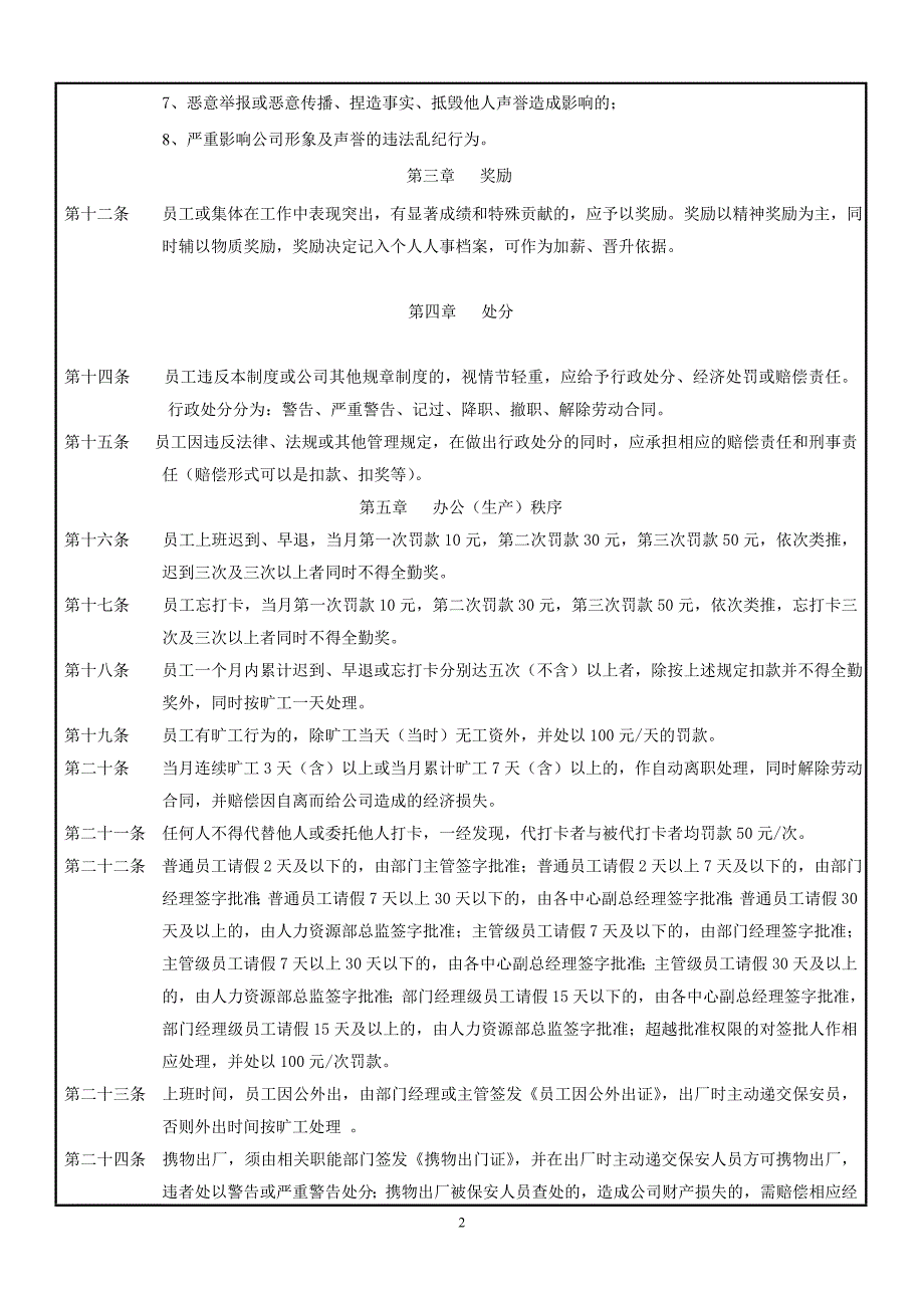 员工日常行为管理制度.doc_第2页