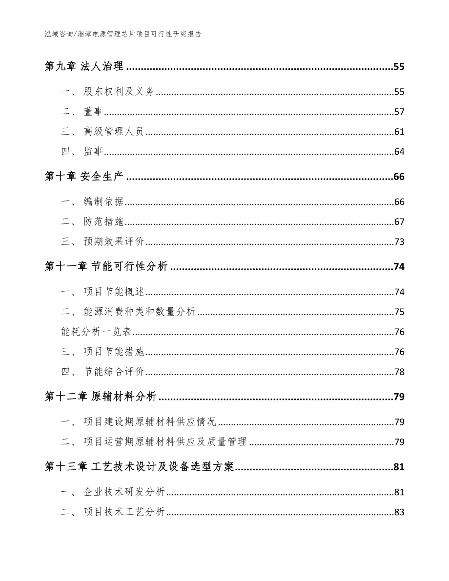 湘潭电源管理芯片项目可行性研究报告（范文）_第4页