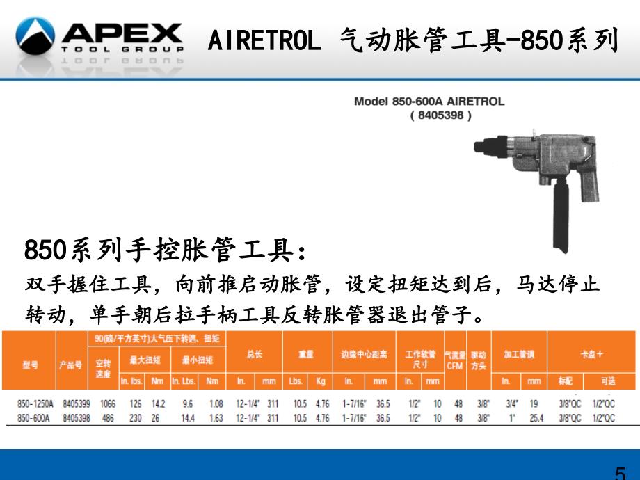 AIRETOOL胀管工具JOHNCHEN_第5页