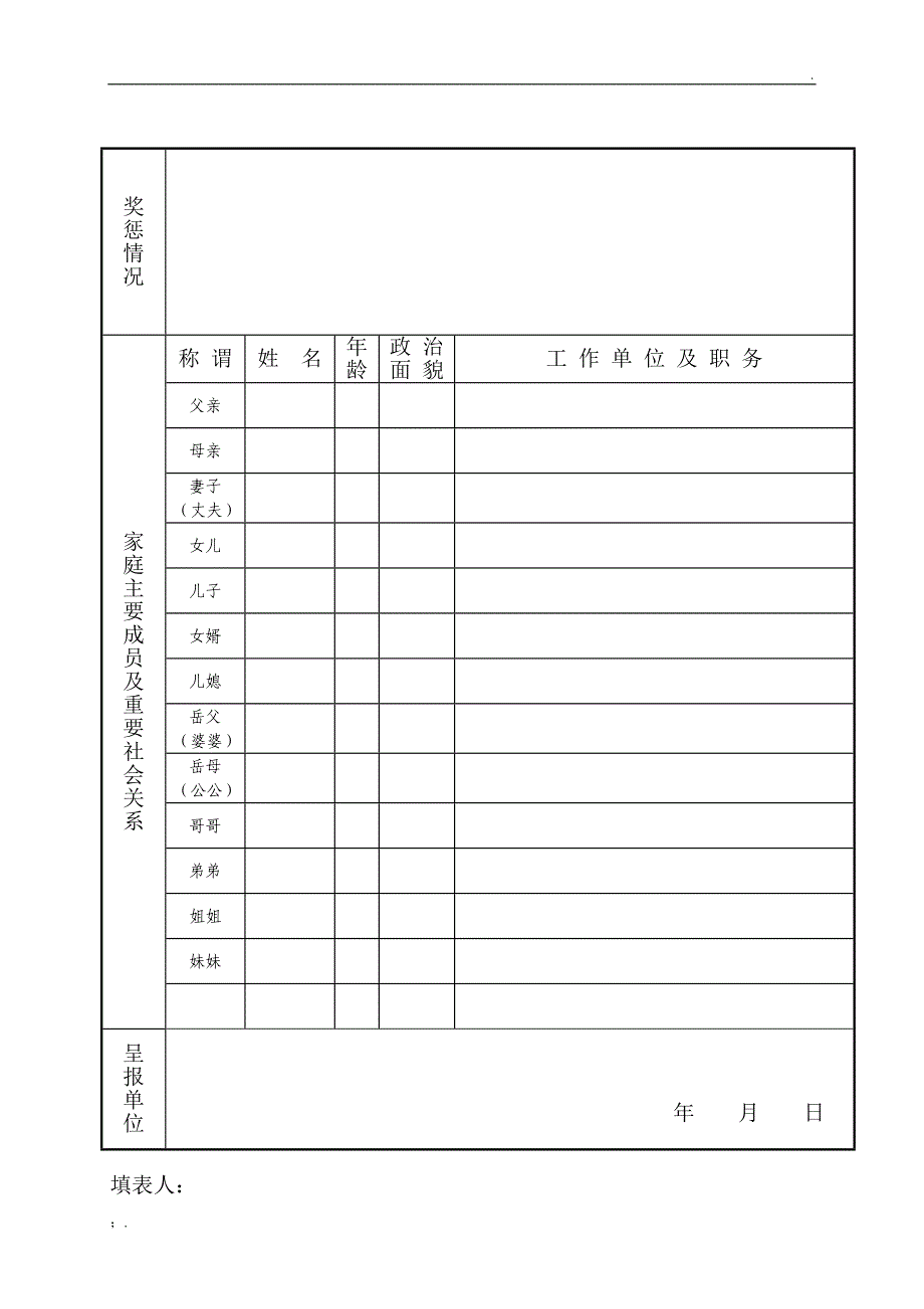 监察对象信息采集表_第2页