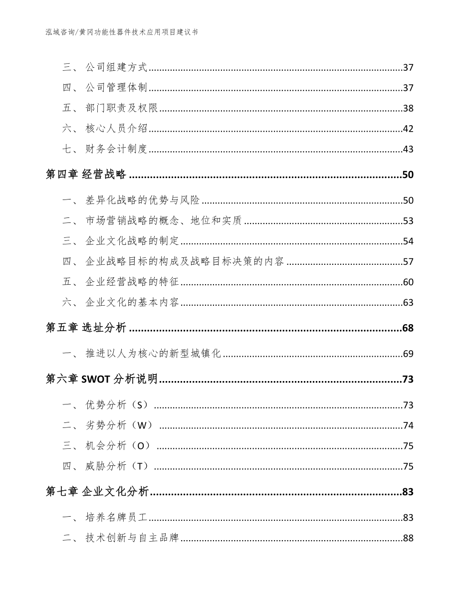 黄冈功能性器件技术应用项目建议书模板_第2页