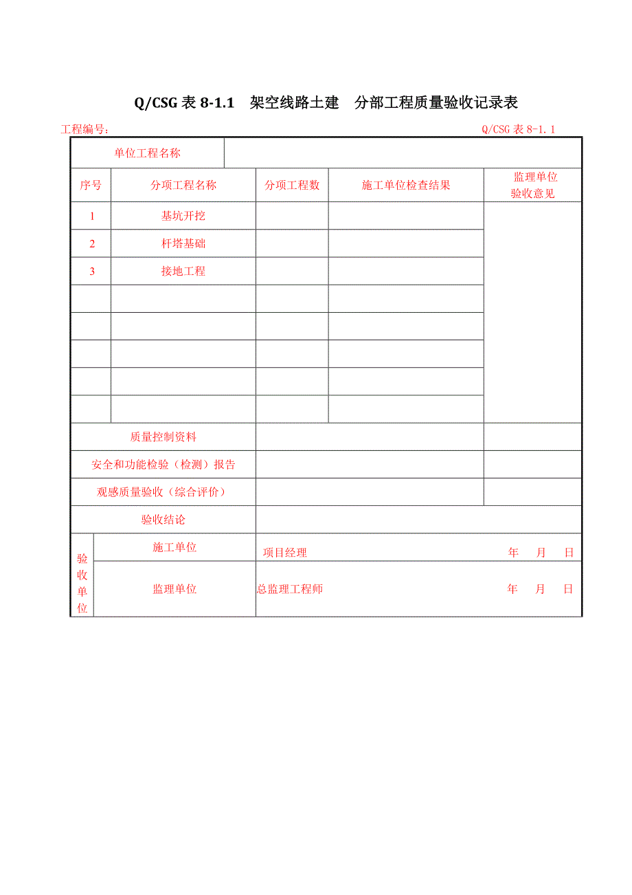 架空线路工程资料核查表.doc_第4页