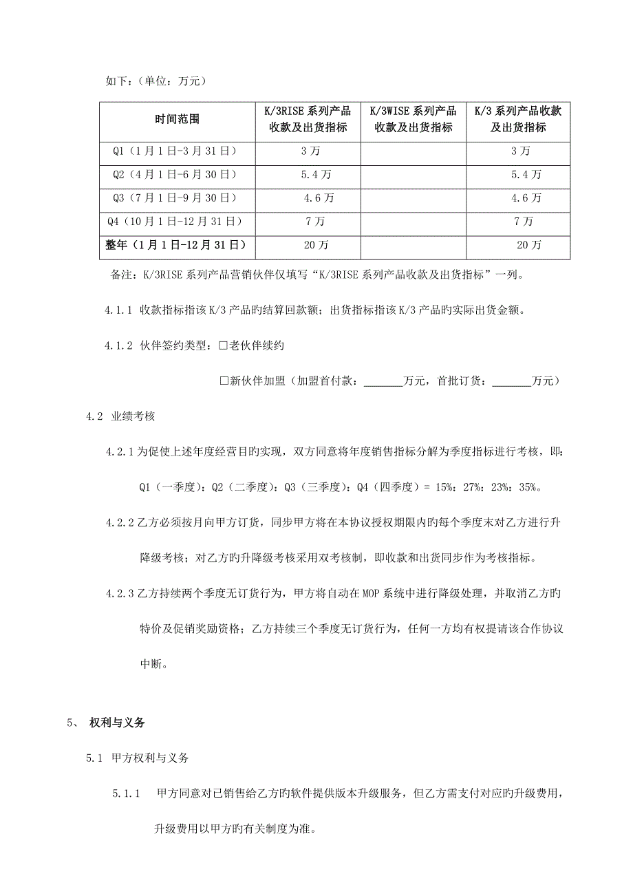 金蝶产品营销伙伴合作协议定稿_第4页