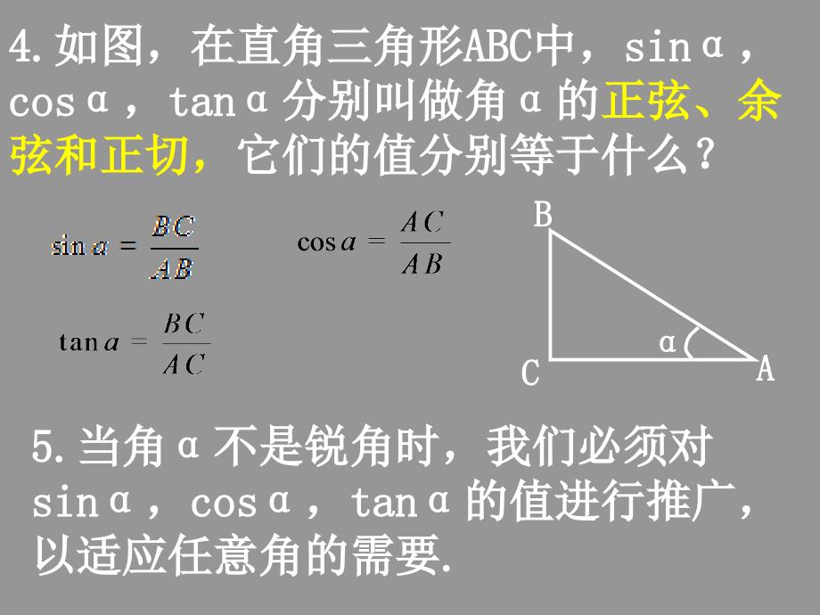 1.2.11任意角的三角函数_第4页