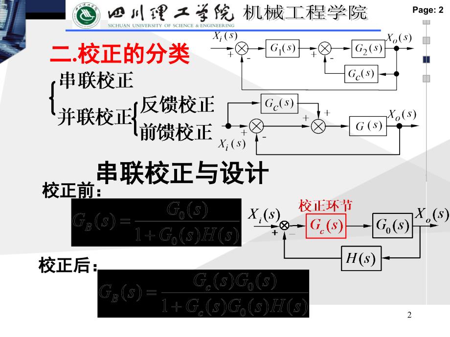 机电控制理论(张永湘主编)第五章1相位超前与相位滞后校正（）_第2页