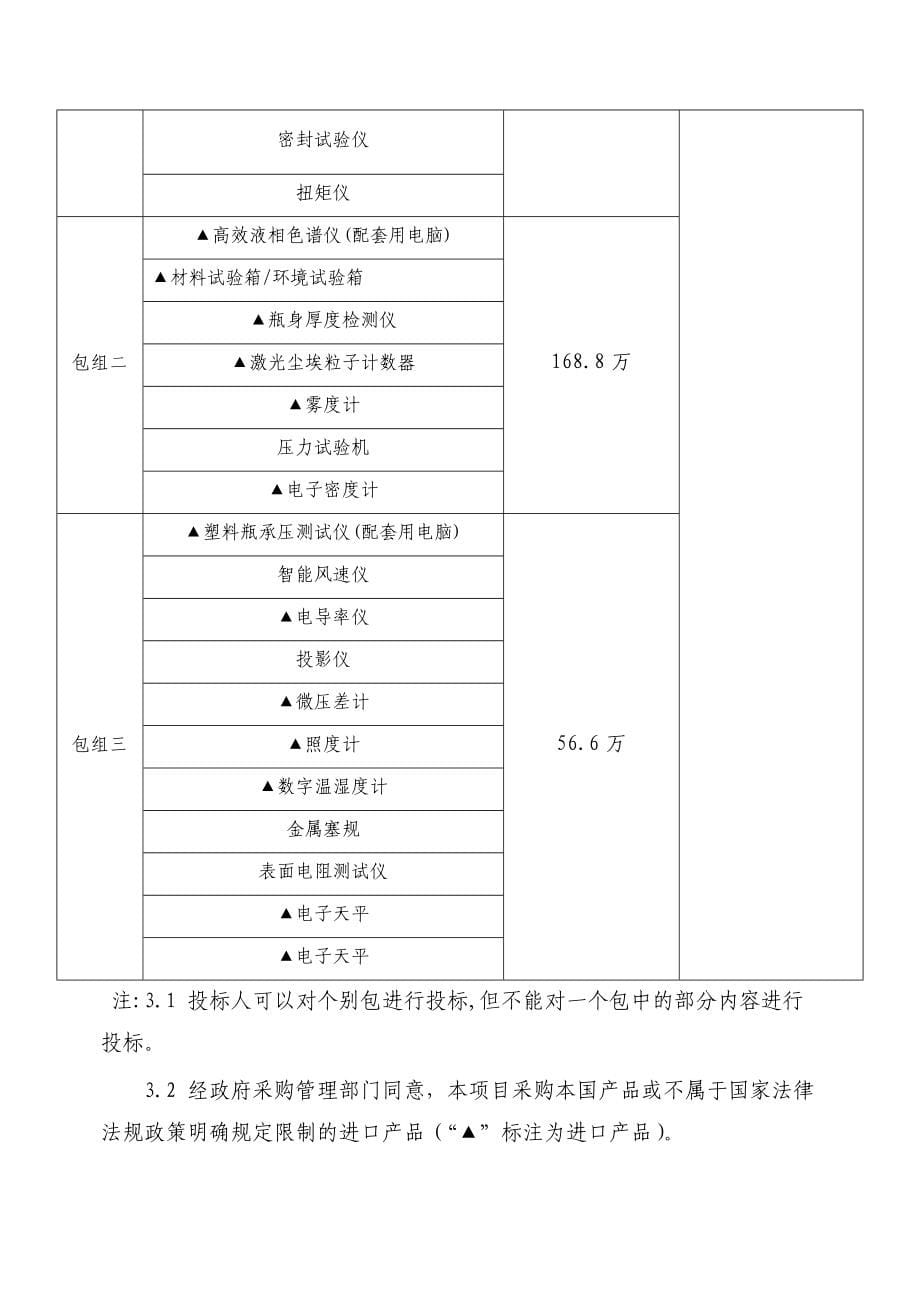 广东省医疗器械质量监督检验所实验室设备采购项目_第5页