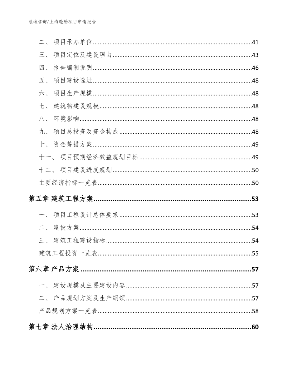 上海轮胎项目申请报告_模板_第3页