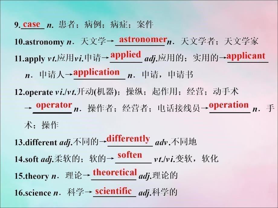 2020版高考英语一轮复习 Unit 6 Perseverance and Success课件 重庆大学版必修3_第5页