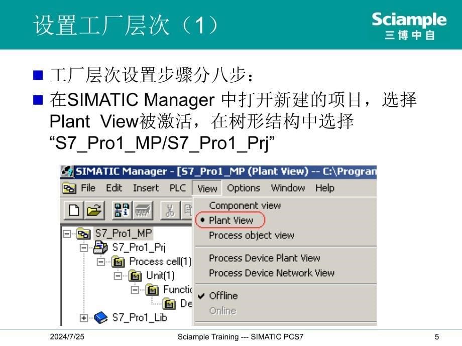 SIMATIC-PCS7-标准培训--7--工厂分级课件_第5页