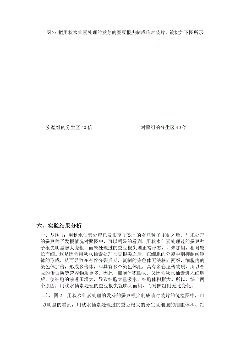 植物的多倍体诱导及其观察实验报告_第4页